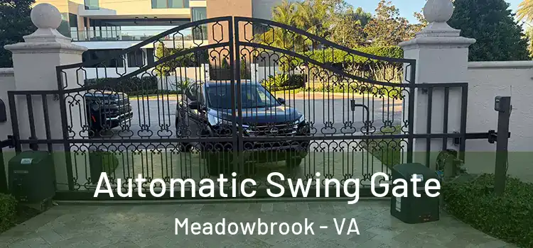 Automatic Swing Gate Meadowbrook - VA