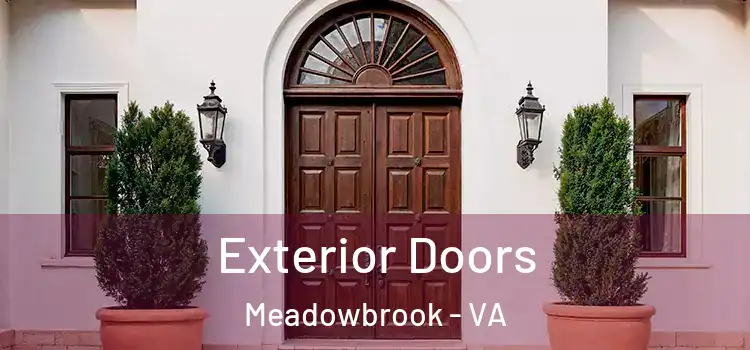  Exterior Doors Meadowbrook - VA