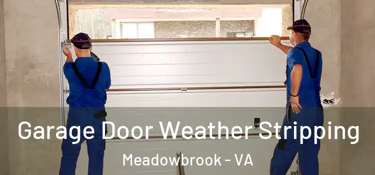  Garage Door Weather Stripping Meadowbrook - VA