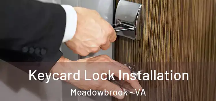 Keycard Lock Installation Meadowbrook - VA